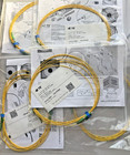 Lot Of 5 - 3m Fiber Patch Cable  Fc Apc To Fc Apc  Simplex  1 Fiber  Single M