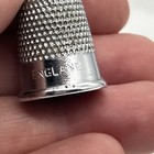 Vintage Antique Silver Thimbles Stamped Number 3 Sewing England