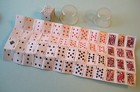 Vtg Miniature Dollhouse Playing Cards Gumball Prizes   Capsules Lot Of 10 Cosmo