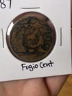 1787 Fugio Cent Colonial Continental Copper Philadelphia Km 13