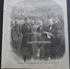 Civil War  Lincoln s 2nd Inauguration   Harper s Weekly  no 429  March 18  1865