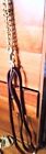 Horse Lead Thoroughbred Leather W brass Still Chain