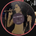Amy Winehouse Laser Etched Black Vinyl Record Reproduction Signed Lp Display