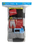 Hanes Men s Super Value Pack Black grey Boxer Briefs  10 Pack l