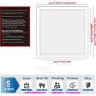 3 x3  Led Advertising Frameless Fabric Light Box Trade Show Display Stand Banner