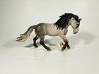 Schleich Farm Animal Toy Andalusian Horse Stallion Rare Retired 2005   Tag