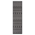 Rugshop Outdoor Rug Runner Distressed Geometric Bohemian Rug Carpet Runners 2x7