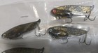 Blade Bait Crankbait Fishing Lure Walleye 3 4oz Vibrating Black Gold     Lot  X 5