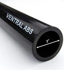 Ventral Dwv Drain Pipe - Black Abs Custom Size And Length 2   2 0  Inch