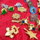 Vtg Boy Scout Pins Explorer Lg Lot Misc  