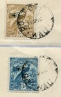 New Guinea 1932 3d   6d Sg 167   170 On Envelope Airmail Po Wau To England  50 