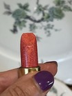 Vintage Revlon Frosted  Mid Century Lipstick  Collectible Candied Brandy  Nos