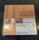 Bruce 12x12 Oak Parquet Floor  10 Sq Ft 12x12x1 4 Chestnut Tiles New 