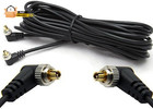 5m 16ft Male To Male M-m Flash Pc Sync Cable Cord With Screw Lock