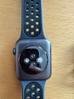 Apple Watch Series 3  silver Aluminium 42 Mm Case  White Silicon Band  -   
