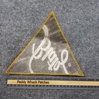 Vintage Blatz Beer Patch Work Uniform 70s 80s Large Jacket Back