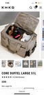 Knkg Core Duffel Large 51l Color Natty New Gym Bag With Dividers