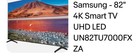 Samsung 82  Tv