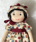 Miniature Dollhouse Hand Sculpted Baby Doll Hitty By Artist Ann Anderson 1 12