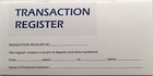 5 Checkbook Transaction Registers Calendar 2023-2024-2025 Check Book Top Quality