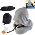 Neck Travel Pillow Memory Foam Neck Pillow Comfort Compact Ergonomic W  Eye Mask