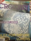 Lot Of 8 Vtg Crochet World   Decorative Crochet Magazines Patterns Afghan Filet