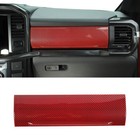 Interior Decoration Trim Cover Kit For Ford F150 21  Accessories 12pc Red Carbon
