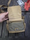 Fhf Gear Binocular Harness Chest Pouch Case bag Tan olive Universal Fit