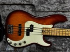 Fender American Elite Precision Bass Guitar Tobacco Sunburst W Case