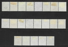 Johore Malaya 1949-55   130- 150   Complete Set  21   Mh  Vf  Og  Sultan Ibrahim