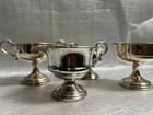Vintage 4 Piece Sterling Silver Creamers And Sugar Bowls 14 64 Oz
