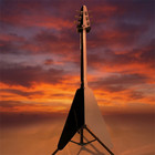 Electric Guitar Mhogany Body White Black Fly V Mahogany Body Rosewood Fretboard