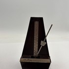 Vintage Seth Thomas Metronome De Maelzel Wind Up Usa Working Musician Tool Timer
