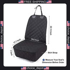 Pet Car Seat Cover Waterproof Front Seat Protector For Dogs And Cats