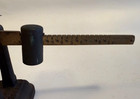 Antique Fairbanks Cast Iron Uspo Postal Scale Brass Beam 9 Oz Post Office 1890s