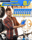 Beanewone Tire Repair Glue  8 Pcs Rubber Cement 3 Sizes  Blue