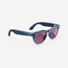 Refurbished Ray-ban Meta Headliner  gen 1   Shiny Jeans Transparent   Dusty Red