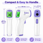 Large Lcd Digital Infrared Thermometer Non-contact Forehead Baby Temperature Gun