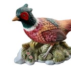 Vintage Homco Porcelain Ring-necked Pheasant Bird Figurine   1437