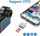 Type C To Micro Sd Tf Card Reader Otg Usb Adapter Converter For Samsung Phone