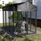 Oversize Outdoor Pet Dog Run House Kennel Shade Cage Enclosure W  Cover Playpen