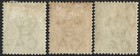 Gold Coast 1876-84 Qv 1 2d To 2d Values Crown Ca  Sg 11 13b Mint Hinged Cat   32 