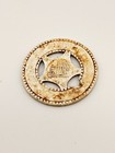 Vtg Good Luck Star Aluminum Trade Token Lucky Charm Fob Prosperity Token
