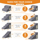 Dog Stairs For Small Dogs  4-step Dog Ramp For Bed 19 7  H  Dogs Steps For Bed  