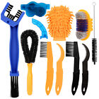 10 Pieces Precision Bicycle Cleaning Brush Kit For Chain Wheel Tire Cleaning