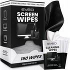 150 Pack Electronic Screen Wipes - Computer  Laptop  Phone   Car Cleaner  Microf