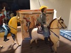 Vintage Hartland Roy Rogers   dale Evans  Horse Buttermilk  Complete 800 Series