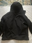 New Baerskin Tactical Jacket Black Removable Fleece Liner Hooded Men   s Large L