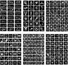 20 Sheets Temporary Tattoo Stencils  622 pcs Henna Tattoo Stencil