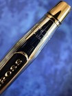 Vintage Cross Century Medalist Pen   Pencil Set Usa Chrome Gold Trim Boxed